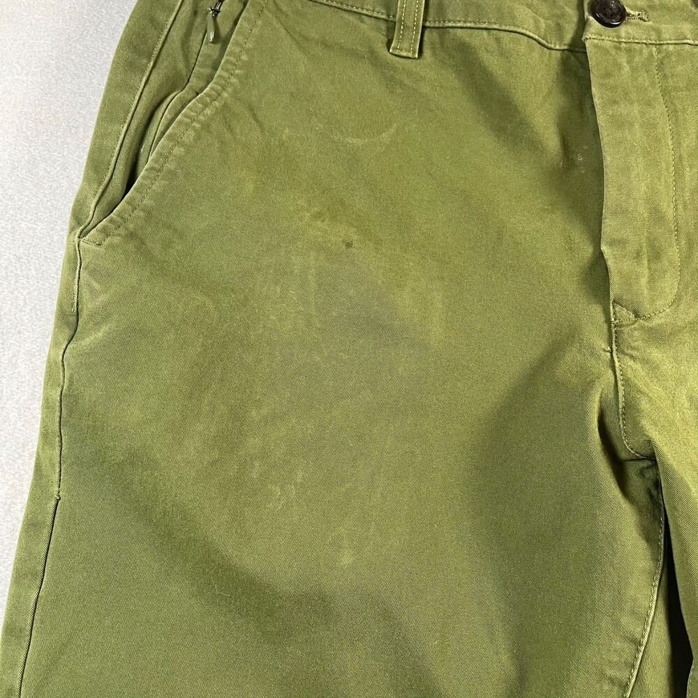 Bonobos Pants Mens The Chino 2.0 Sea Green 32x30 Slim Taper Casual Fit - Picture 5 of 10